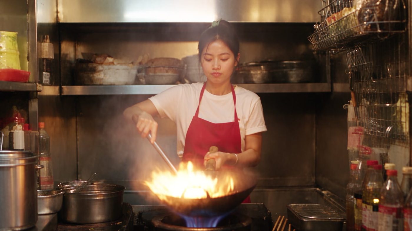 Last Plate: Mei Lin at her wok