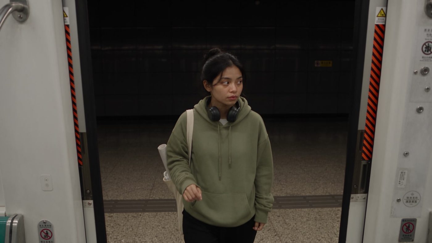 No Next Station: commuter alone on an MRT platform